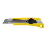 General-purpose Knife with 18 mm blade, Screw Lock and storage with 2 extra blades